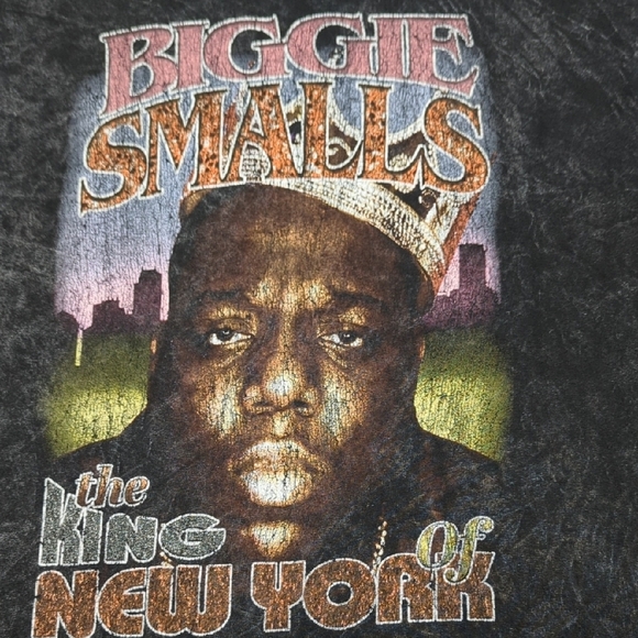 Biggie Smalls Graphic Tee - Black - Picture 2 of 8